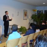 Amberger Versicherungsmakler bei einer Firmenveranstaltung zum Thema Betriebliche Altersvorsorge